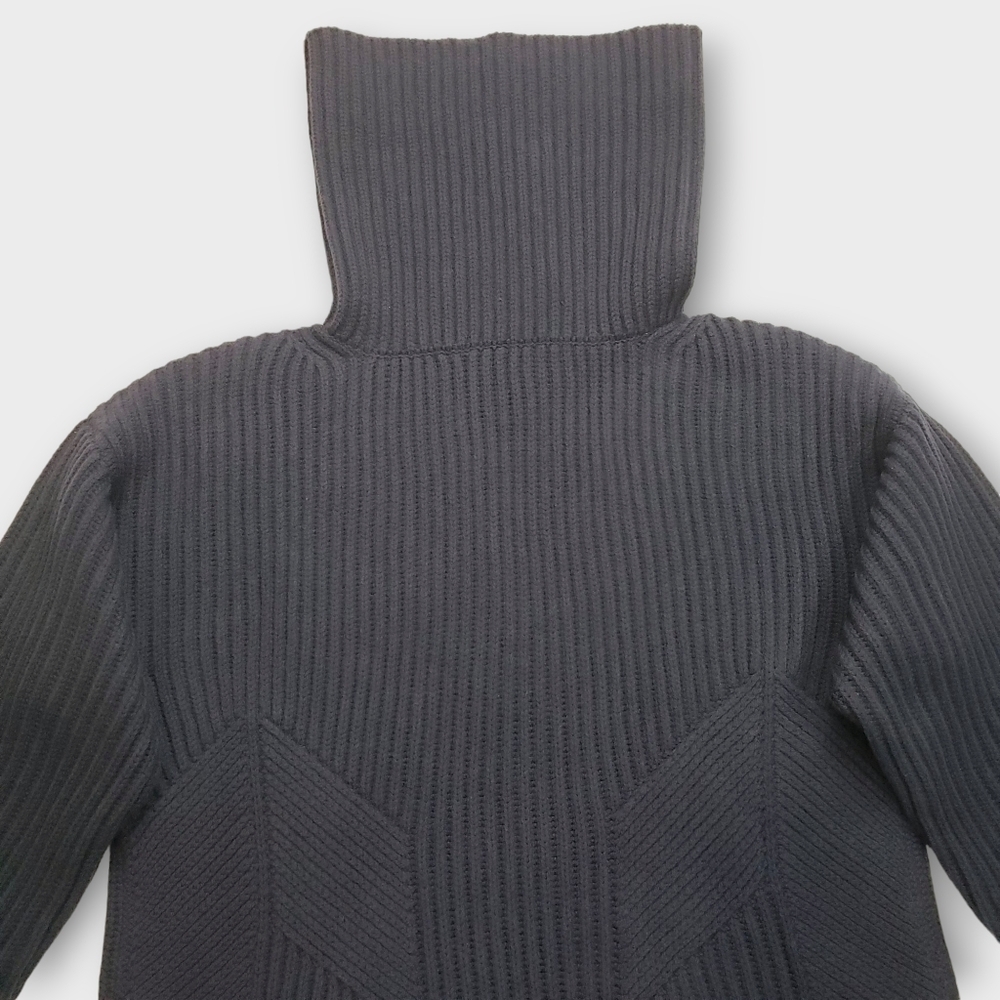 Thakoon Lambswool Turtleneck Sweater Navy XS - Picture 7 of 11